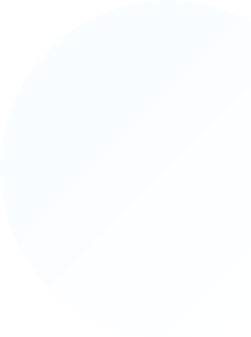Three fourths of a white circle
